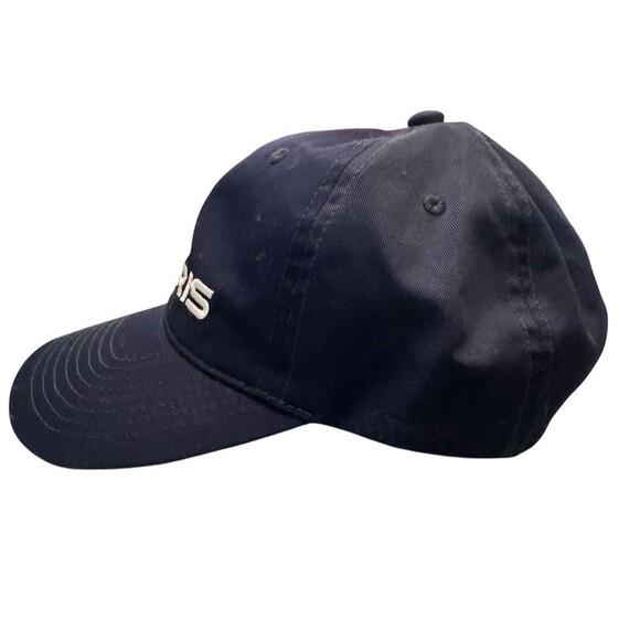 Polaris Logo Mens Navy Blue Snapback Hat - Picture 2 of 4